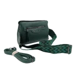 Crossbody bag – τσάντα χιαστί, με διπλό λουρί, Πράσινο - CX-1324