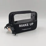 Beauty on the go: το διάφανο νεσεσέρ, Μαύρο - HB-3899 - Image 2