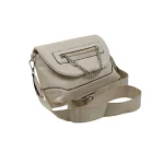 Chic Chain Bag: Καπιτονέ χαστί τσάντα για στυλάτες εμφανίσεις, Εκρού - CX-1348 - Image 3