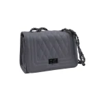 Midnight Chain Bag: Μικρή τσάντα για βραδινά looks, Γκρι - AB-1368
