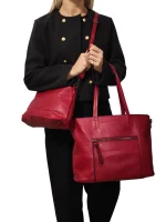 Daily Comfort Set: Πρακτικό & Ελαφρύ Σετ Τσαντών, Μπορντό - SET-0002 - Image 2