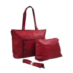 Daily Comfort Set: Πρακτικό & Ελαφρύ Σετ Τσαντών, Μπορντό - SET-0002 - Image 4