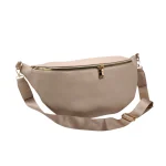 Maxi Bumbag: Η oversized τσάντα μέσης που ξεχωρίζει, Μπεζ - CX-1464