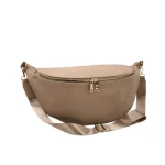 Maxi Bumbag: Η oversized τσάντα μέσης που ξεχωρίζει, Σκούρο Μπεζ - CX-1466