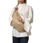 Maxi Bumbag: Η oversized τσάντα μέσης που ξεχωρίζει, Σκούρο Μπεζ - CX-1466 - Image 2