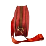 The Tote Bag Crossover: Χιαστί με 2 θήκες και μοντέρνο ιμάντα, Κόκκινο - CX-1468 - Image 3