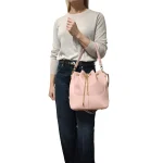 Pure Bucket Bag: Το πουγκί της σύγχρονης γυναίκας, Ροζ - HB-4085 - Image 2