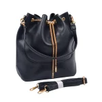 Pure Bucket Bag: Το πουγκί της σύγχρονης γυναίκας, Μαύρο - HB-4091