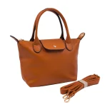 Classic Fold Tote – Η διαχρονική επιλογή της ημέρας, Καφέ - HB-4093 - Image 3