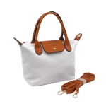 Classic Fold Tote – Η διαχρονική επιλογή της ημέρας, Λευκό - HB-4094 - Image 3