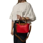Classic Fold Tote – Η διαχρονική επιλογή της ημέρας, Κόκκινο - HB-4095 - Image 2