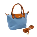 Classic Fold Tote – Η διαχρονική επιλογή της ημέρας, Γαλάζιο - HB-4097 - Image 3