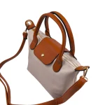 Classic Fold Tote – Η διαχρονική επιλογή της ημέρας, Εκρού - HB-4100 - Image 4