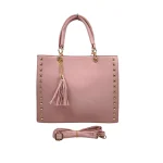 Urban Studs Bag: Για καθημερινές εμφανίσεις με χαρακτήρα, Ροζ - HB-4103