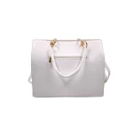 Urban Studs Bag: Για καθημερινές εμφανίσεις με χαρακτήρα, Λευκό - HB-4105 - Image 4