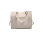 Urban Studs Bag: Για καθημερινές εμφανίσεις με χαρακτήρα, Εκρού - HB-4108 - Image 4