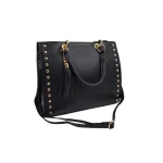 Urban Studs Bag: Για καθημερινές εμφανίσεις με χαρακτήρα, Μαύρο - HB-4109 - Image 3
