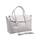 Heart Charm Bag: Διακοσμητικές καρδιές και premium υφή, Λευκό - HB-4112