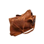 My Duo Bag : Το Δικό σου Σετ Τσαντών — Μεγάλη Tote και Χιαστί για Κάθε Στιγμή, Καφέ - SET-0024 - Image 5