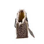 Safari Beach Style: Σετ Τσάντα με Πορτοφολάκι σε Animal Print, Λεοπάρ Καφέ - ΗΒ-4134 - Image 4