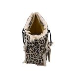Safari Beach Style: Σετ Τσάντα με Πορτοφολάκι σε Animal Print, Λεοπάρ Μπεζ - ΗΒ-4136 - Image 4