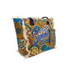 Boho Summer Vibes: Σετ Τσάντα με Πορτοφολάκι με Mandala Μοτίβα, Πολύχρωμο Μπλε - HB-4150 - Image 3