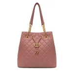 Timeless Bag: Διαχρονικό Πουγκί με καπιτονέ σχεδιασμό, Σάπιο Μήλο - HB-4025