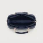 Cloud Nine: Απαλή καπιτονέ τσάντα ώμου με χρυσές λεπτομέρειες για όλη μέρα, Μπλε - HB-4157 - Image 3