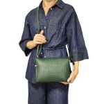 Charro Amalfi: Casual crossover τσάντα με λογότυπο "The Tote Bag" και πολλαπλές θήκες οργάνωσης, Πράσινο - CX-1546 - Image 2
