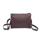Charro Amalfi: Casual crossover τσάντα με λογότυπο "The Tote Bag" και πολλαπλές θήκες οργάνωσης, Καφέ - CX-1549 - Image 3
