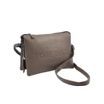 Charro Amalfi: Casual crossover τσάντα με λογότυπο "The Tote Bag" και πολλαπλές θήκες οργάνωσης, Πούρο - CX-1550